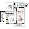 グリーンヒルDの間取り画像
