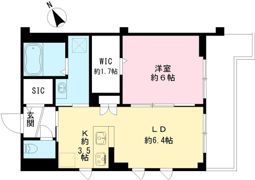 つむぎの杜 西荻みなみの間取り画像