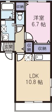 サザンクロスの間取り画像