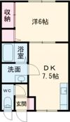 シャレムハウスの間取り画像