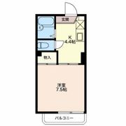 ベルメゾン安茂里の間取り画像