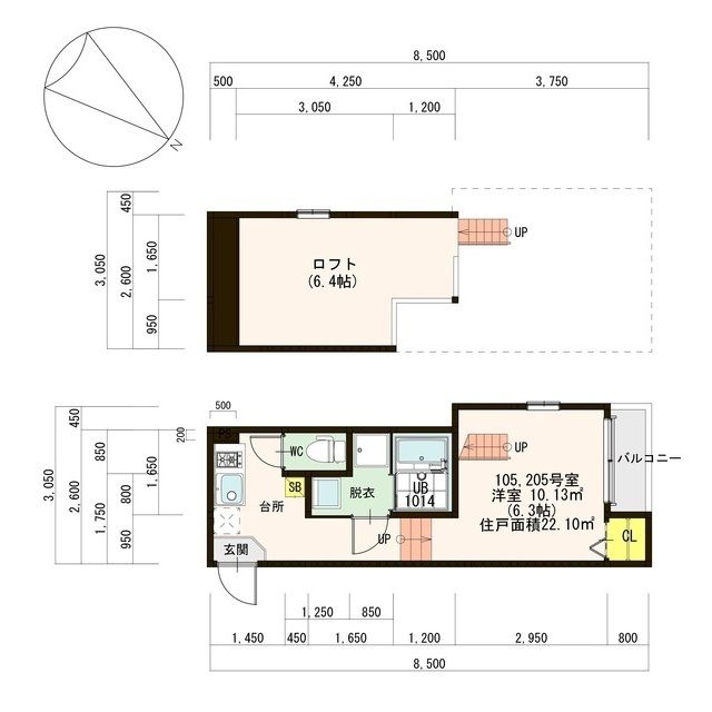 間取図