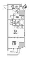 ALTERNA亀戸Ⅲの間取り画像