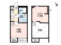 KAHALE東大宮（カハレヒガシオオミヤ）の間取り画像