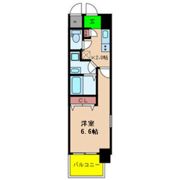プレジオ東天満の間取り画像