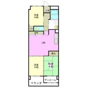 エスポワール城北の間取り画像