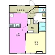 錦ハイツの間取り画像