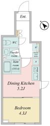 LiveFlat門前仲町の間取り画像