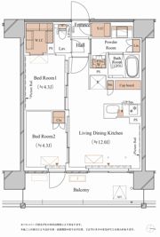 ブランシエスタ木場の間取り画像