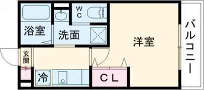 ALEGRIA茨木上中条の間取り画像