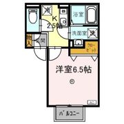 パセオ御堂町の間取り画像