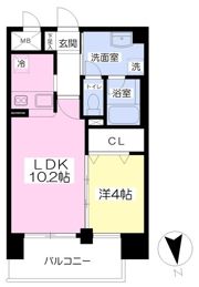アーバン清水町の間取り画像