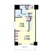 アップル第7マンションの間取り画像