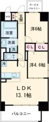 エターナ千里丘の間取り画像