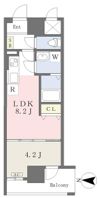 MAYFAIR HONMACHI PREMIUMの間取り画像