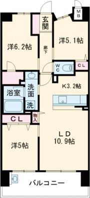アルファステイツ高天の間取り画像