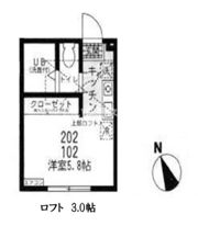 ハーミットクラブハウス大船の間取り画像