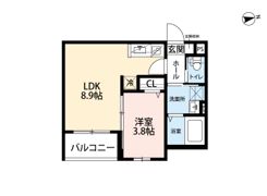 gracia 箱崎の間取り画像