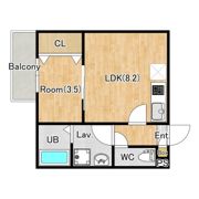 ジーメゾン西大宮ソリナの間取り画像