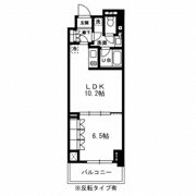 レジディア杉並方南町の間取り画像