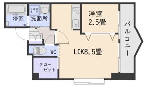 アーバンライフ山下の間取り画像