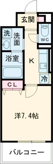 ファスティーナ本陣の間取り画像