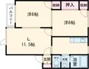 カーサ湯の浜Ⅰの間取り画像