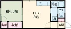 エスパーB棟の間取り画像