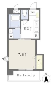 リーブル高砂の間取り画像