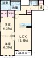 アイメゾン ドゥ シトラスの間取り画像