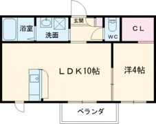 ディアス ルピナスの間取り画像