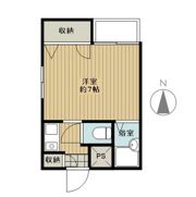 北園マンションの間取り画像