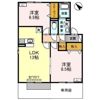 サニーサイドIZUMI A棟の間取り画像