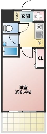 ミ ヴィーダの間取り画像