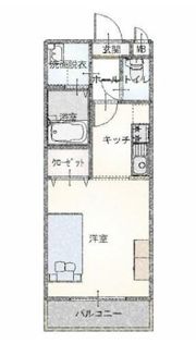 ベスト京町の間取り画像