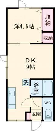 PartirⅥの間取り画像