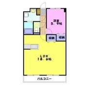 フォレストY&M雀宮A棟の間取り画像