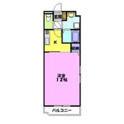 フォレストY&M雀宮B棟の間取り画像
