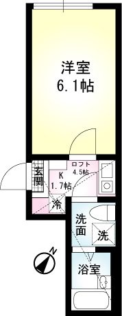 イルミナハイムの間取り画像