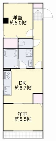リアライズ円山の間取り画像