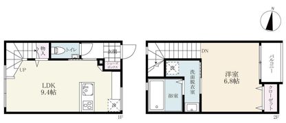 プレミアムアイランド田手の間取り画像