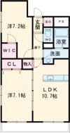 プレジールの間取り画像