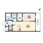 レデス東青山の間取り画像
