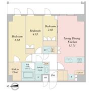 LIME RESIDENCE KAWAGUCHI EASTの間取り画像