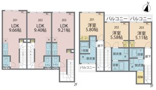 カインドネス亀有の間取り画像