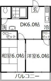 マーベラス一橋の間取り画像