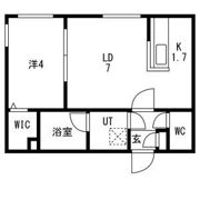 Campanella平岸(カンパネラ平岸) 仮)平岸4-9MSの間取り画像