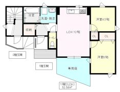 アムレットの間取り画像
