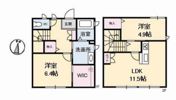 ウィングコート南松永の間取り画像