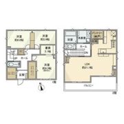 朝日町4丁目戸建の間取り画像
